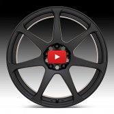 Motegi Racing MR154 Battle Matte Black Custom Wheels 4